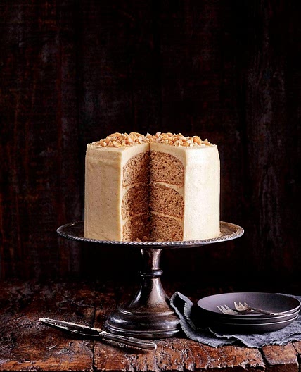 Peanut butter layer cake