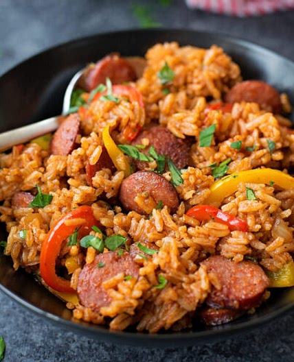 Sausage and Rice Skillet Recipe
