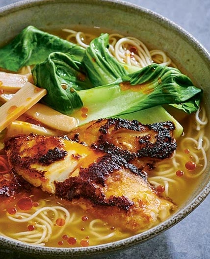 Low FODMAP Miso Cod Ramen
