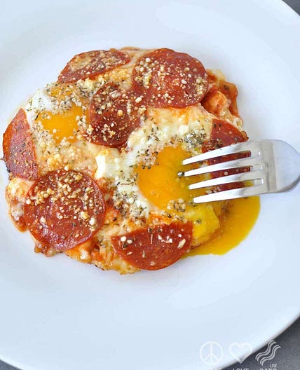Pizza Eggs – Low Carb, Keto, Gluten Free
