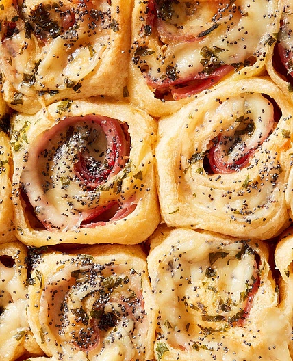 Ham & Cheese Pinwheels