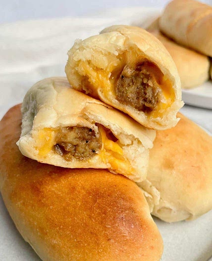 Vegan Kolaches (Texas Klobasnek)