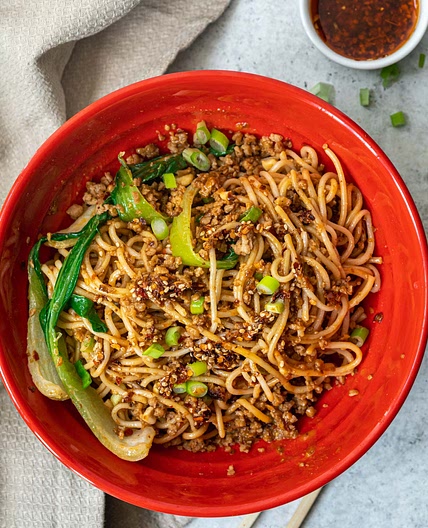 Vegan Dan Dan Noodles