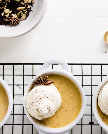 Masala Chai Custard