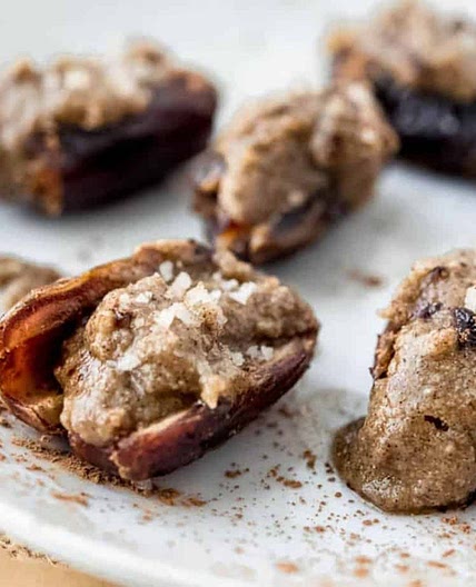 Tigernut Butter Stuffed Dates (AIP, Paleo)