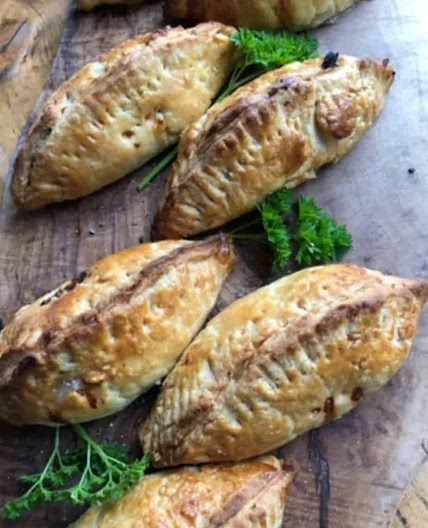 Sausage and Apple pasties