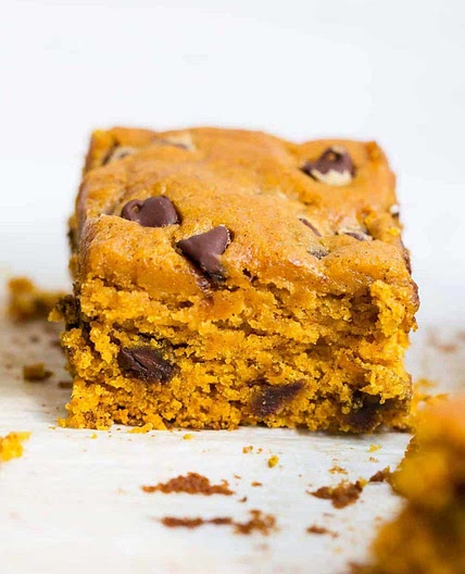 Pumpkin Blondies