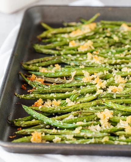 Roasted Parmesan Green Beans