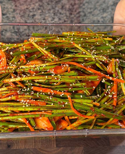 마늘 없이도 깊은 맛! 부추김치 이렇게 담가보세요 완전 밥도둑이예요!😋