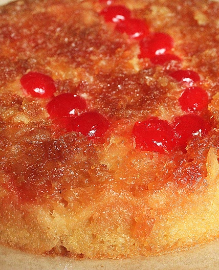 Pineapple Upside Down Cake in Cast Iron Skillet