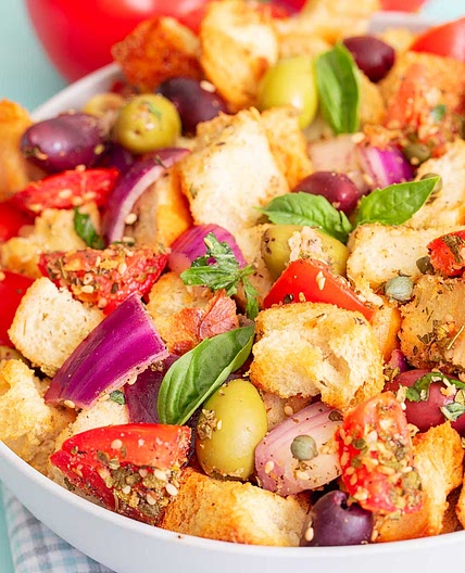 Sourdough Panzanella Salad