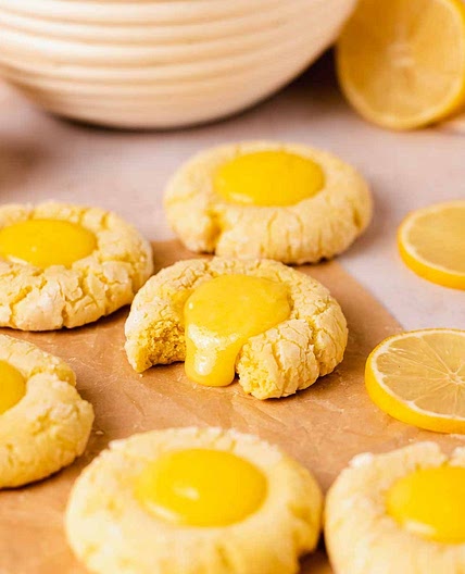 Lemon Curd Cookies