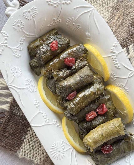 Tolma with Rice and Herbs