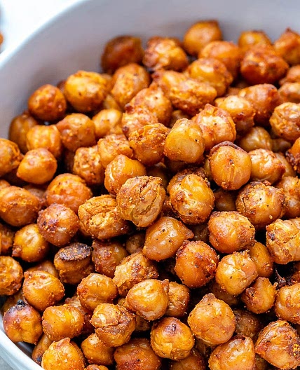 Roasted BBQ Chickpeas