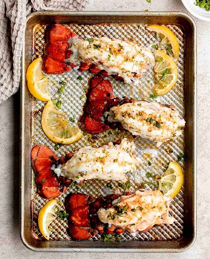 Garlic Butter Lobster Tails
