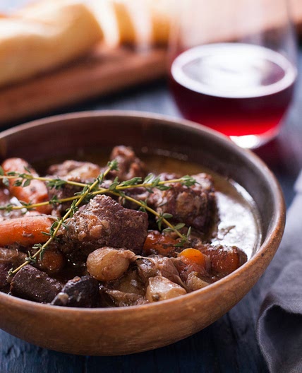 Slow Cooker Beef Bourguignon