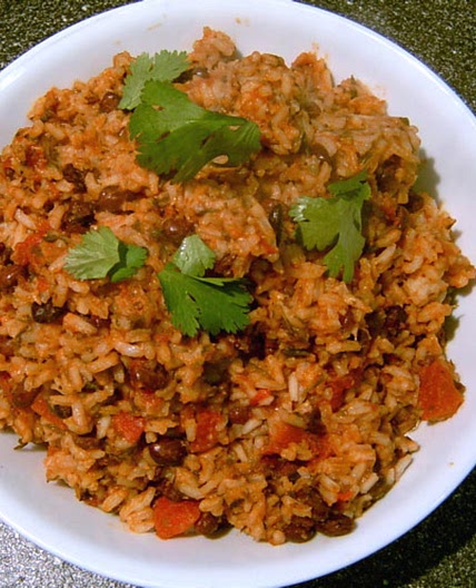 Mexican Tomato Rice and Beans