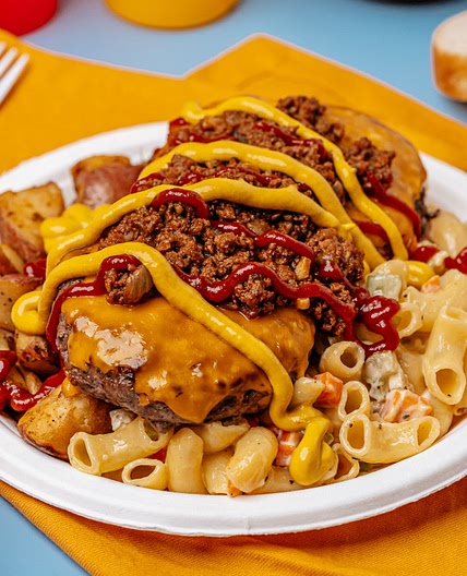 The Garbage Plate (Burger Version)