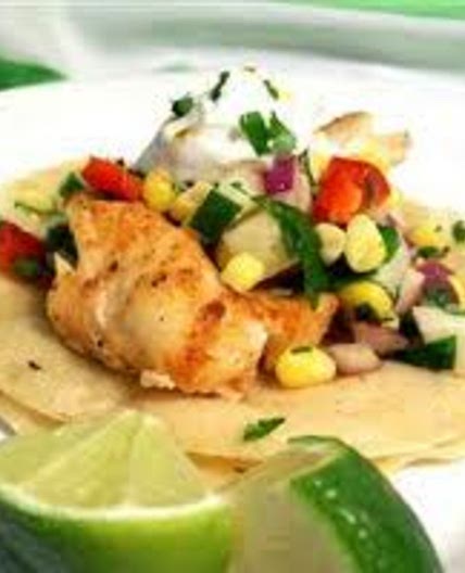 Grilled Tilapia Fish Tacos With Adobo Sauce