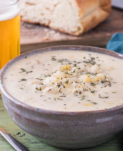 Creamy Potato Leek Soup