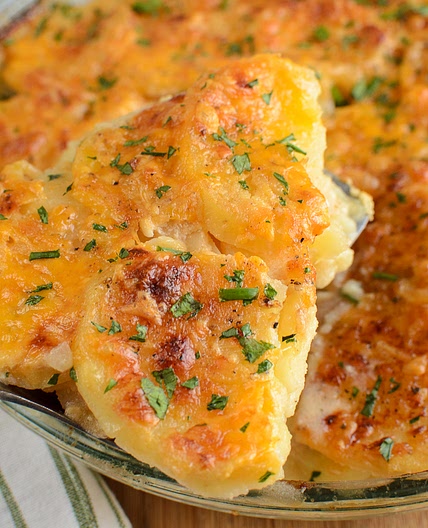 Syn Free Scalloped Potatoes