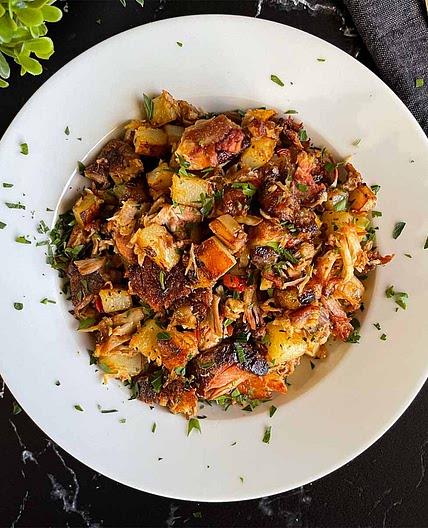 Smoked Pulled Pork Hash Recipe