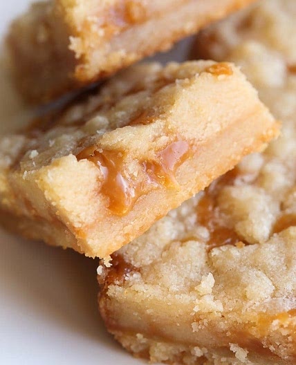 Salted Caramel Butter Bars