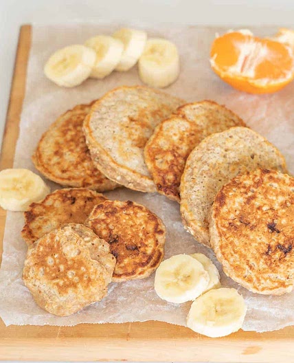 Banana Oat Pikelets