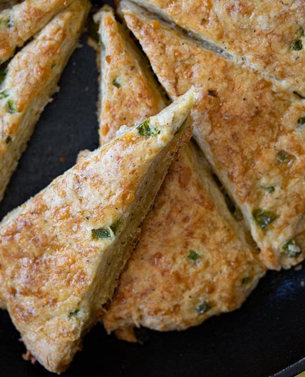 Cheddar and Jalapeno Scones