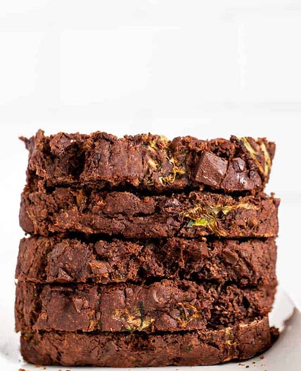 Healthy Chocolate Zucchini Bread