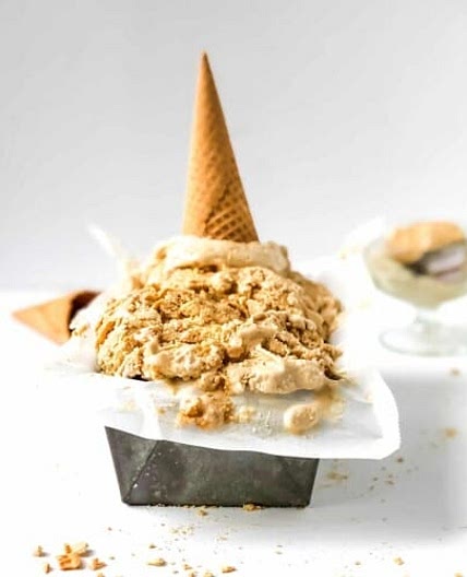 Speculoos cookie butter ice cream