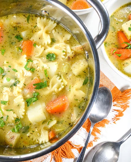 Vegetarian Pennsylvania Dutch Pot Pie