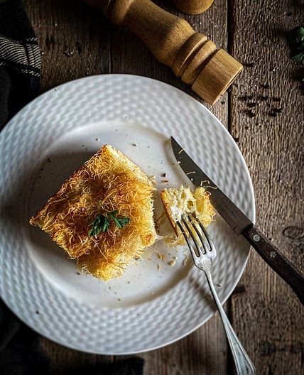 Μακαρονόπιτα με Φύλλο Κανταΐφι