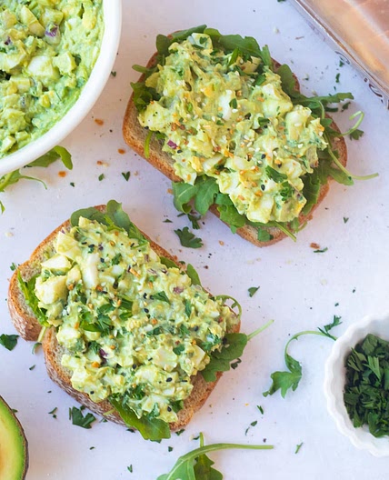 Avocado Egg Salad Sandwich