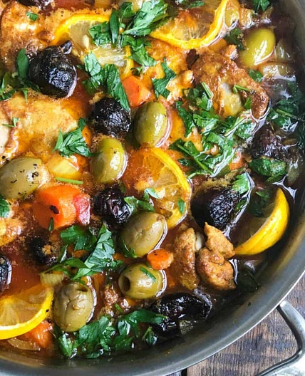 Moroccan Chicken Thighs