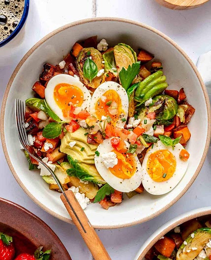Sweet Potato Hash Breakfast Bowl