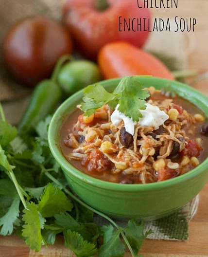 Chicken Enchilada Soup