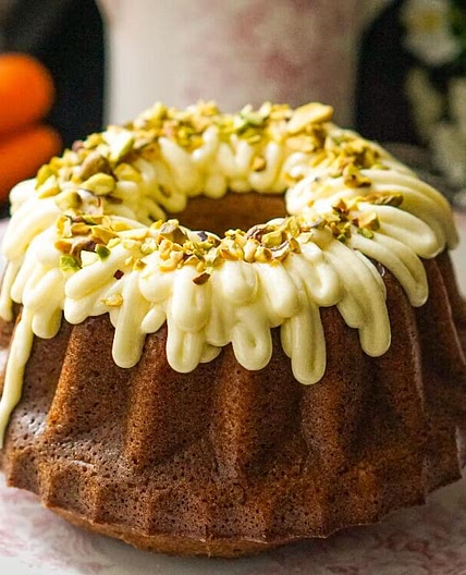 Carrot Cake Recipe with Cream Cheese Frosting (Sugar-free)