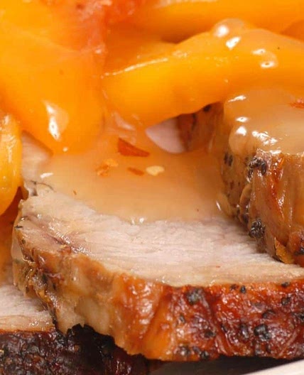 Brown Butter Peach Bourbon BBQ Sauce Recipe