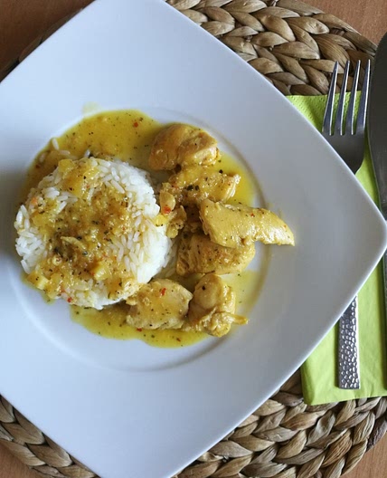 Κοτόπουλο μπουκιές με σάλτσα Πορτοκάλι - Μουστάρδα