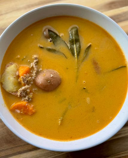 Pumpkin Turkey Sage Soup