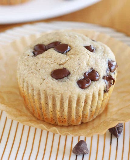 Chocolate Chip Buckwheat Muffins