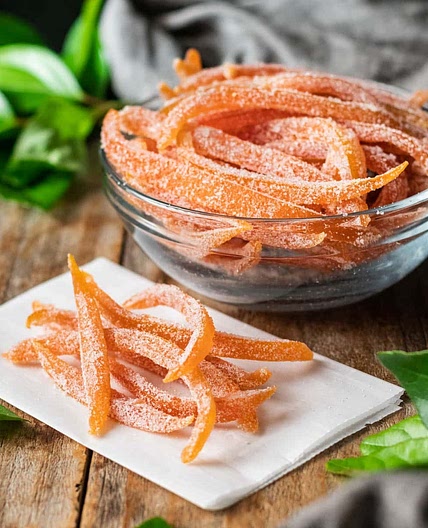 Candied Grapefruit Peel