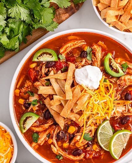 Best Chicken Tortilla Soup