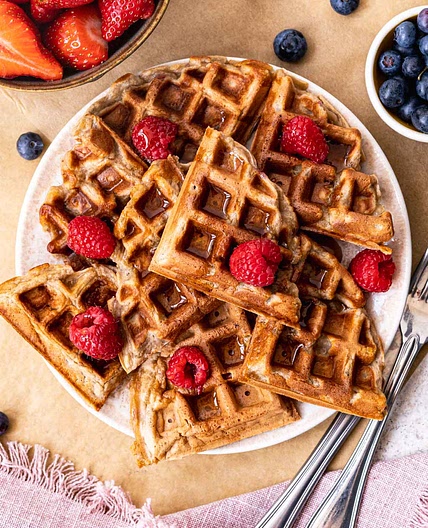 Vegan Protein Waffles