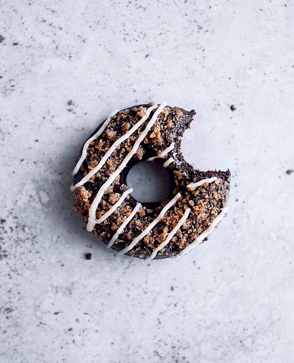 Mocha Crunch Donuts