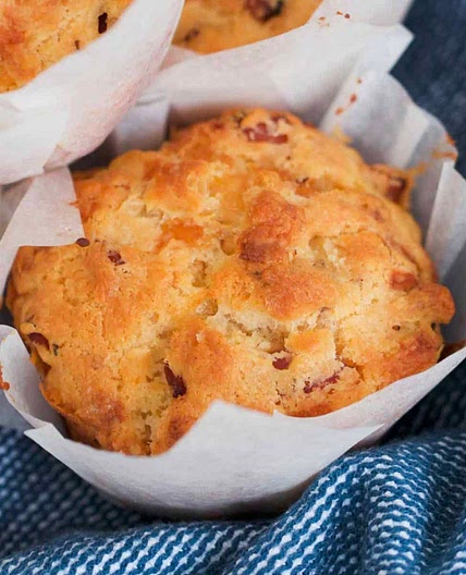 Bacon & Cheese Muffins