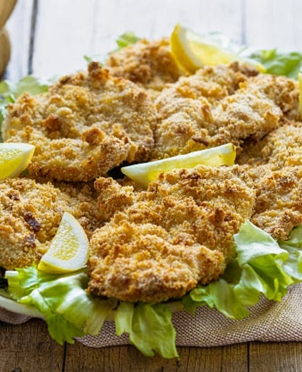 Cotolette di pollo al forno