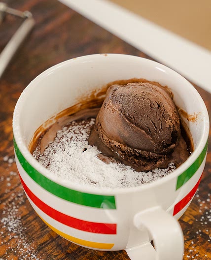 90 second chocolate mug cake