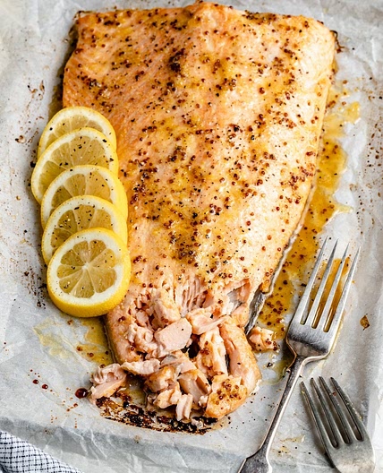 Honey Lemon Garlic Salmon